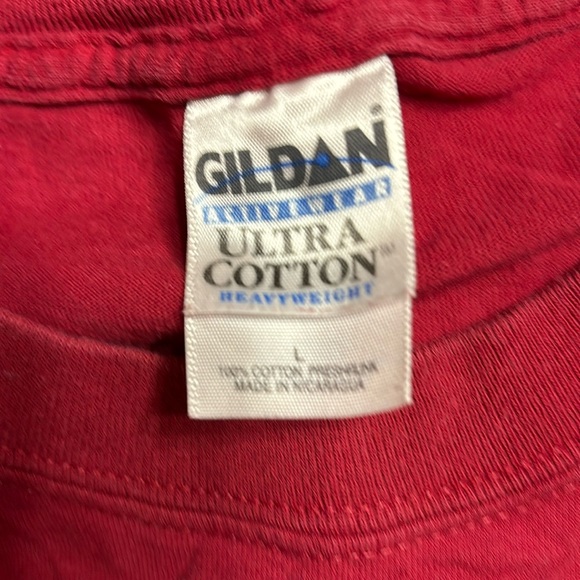 Historic Franklin TN red short sleeve tshirt size large - Picture 3 of 3